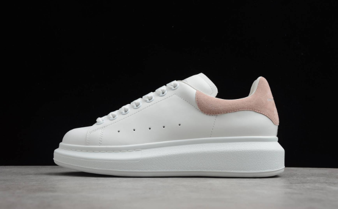 Alexander McQueen Oversized White/Pink
