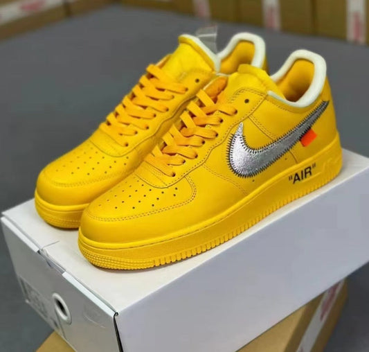 Nike Air Force 1 Low off white yellow