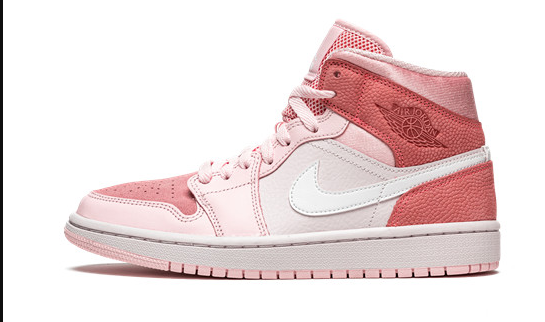 Air Jordan 1 Mid WMNS Digital Pink