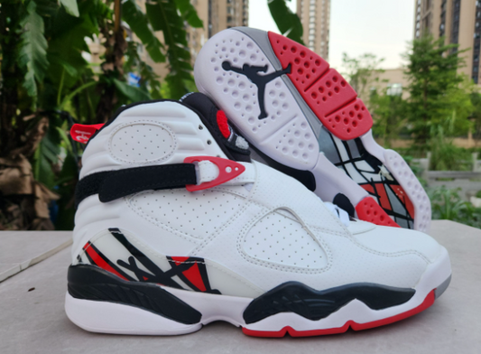 Air Jordan 8 Retro White True Red