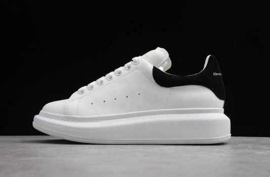 Alexander McQueen Oversized White/Black Suede