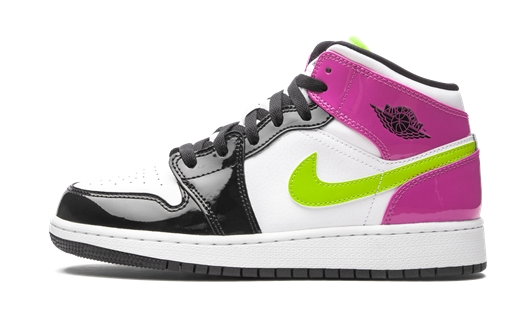 Air Jordan 1 Mid GS Active Fuchsia Cyber